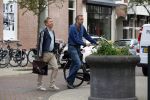 Amsterdam 2 oktober 2014
Hans Cornelisse en Paul v Ewijk op terras en in Amsterdam zuid.