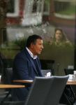 Amsterdam 8 oktober 2014
Henk ten Cate op terras bij v Dam
