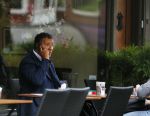 Amsterdam 8 oktober 2014
Henk ten Cate op terras bij v Dam
