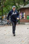Amsterdam 7 oktober 2014
Huub Stapel aan het sporten in amsterdam zuid