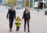 Amsterdam 5 oktober 2014
Premiere Maya de Bij in pathe arena. Jaap Kwakman met vrouw en dochter