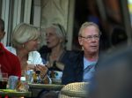 Amsterdam 18 september 2014
Jack Spijkerman op terras met een familielid.
