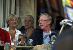 Amsterdam 18 september 2014
Jack Spijkerman op terras met een familielid.