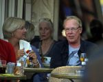 Amsterdam 18 september 2014
Jack Spijkerman op terras met een familielid.