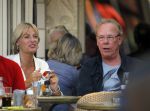 Amsterdam 18 september 2014
Jack Spijkerman op terras met een familielid.