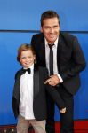 Utrecht 21 september 2014
Premiere moeder ik wil bij de revue in het beatrixtheater. Jeroen v d Boom met zoon