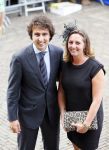 Den Haag 16 september 2014
Prinsjesdag met oa Koning Willem Alexander Koningin Maxima prinses Laurentien en prins Constantijn. Gouden Koets op het binnenhof.
Jesse Klaver met partner