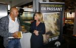 Amsterdam 14 oktober 2014
Boekpresentatie Esther Kreukniet en passant bij de oyster Club. John v d Heuvel