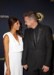 Amsterdam 16 oktober 2014
Uitreiking gouden televizierring in Carre. Johnny de Mol met zijn vriendin Shima