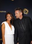 Amsterdam 16 oktober 2014
Uitreiking gouden televizierring in Carre. Johnny de Mol met zijn vriendin Shima