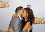 Amsterdam 22 september 2014
Premiere Pijnstillers in Tuschinski. Birgit Schuurman Arne Toonen Katja Schuurman en Thijs Romer