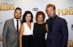 Amsterdam 22 september 2014
Premiere Pijnstillers in Tuschinski. Birgit Schuurman Arne Toonen Katja Schuurman en Thijs Romer