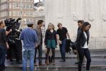 Amsterdam 30 september 2014
Kelly Kruger, Darin Brooks, Kim Matula, Scott Clifton, Ashleigh Brewer en Ferry Doedens uit de Amerikaanse soapserie The Bold and the Beautiful tijdens opnames op de dam in Amsterdam.