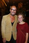 Amsterdam 20 oktober 2014
Premiere alles went behalve een vent in nieuwe de la mar.
Maik de Boer met nichtje