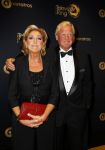 Amsterdam 16 oktober 2014
Uitreiking gouden televizierring in Carre. 
Marga v Praag met partner Ben Haveman