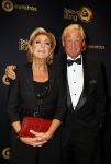 Amsterdam 16 oktober 2014
Uitreiking gouden televizierring in Carre. 
Marga v Praag met partner Ben Haveman