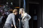 Amsterdam 15 oktober 2014
Maria Kooistra op terras met Kristina Bozilovic voor intervieuw in de talkies
