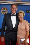 Utrecht 21 september 2014
Premiere moeder ik wil bij de revue in het beatrixtheater.
Mariska v Kolck en vriend Hans Hugenholz