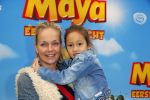 Amsterdam 5 oktober 2014
Premiere Maya de Bij in pathe arena. Marlayne Sahupala met dochter