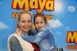 Amsterdam 5 oktober 2014
Premiere Maya de Bij in pathe arena. Marlayne Sahupala met dochter