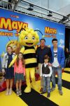 Amsterdam 5 oktober 2014
Premiere Maya de Bij in pathe arena. Martijn Krabbe met zijn kinderen Bickel Jasmijn Achillesen Michelle