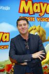 Amsterdam 5 oktober 2014
Premiere Maya de Bij in pathe arena. Martijn Krabbe met zijn kinderen Bickel Jasmijn Achillesen Michelle