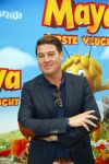 Amsterdam 5 oktober 2014
Premiere Maya de Bij in pathe arena. Martijn Krabbe met zijn kinderen Bickel Jasmijn Achillesen Michelle