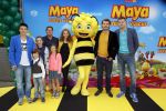 Amsterdam 5 oktober 2014
Premiere Maya de Bij in pathe arena. Martijn Krabbe met zijn kinderen Bickel Jasmijn Achillesen Michelle