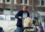 Amsterdam 21 september 2014
Martijn Krabbe doet boodschappen bij Albert heijn