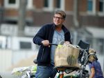 Amsterdam 21 september 2014
Martijn Krabbe doet boodschappen bij Albert heijn