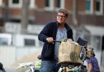 Amsterdam 21 september 2014
Martijn Krabbe doet boodschappen bij Albert heijn