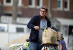 Amsterdam 21 september 2014
Martijn Krabbe doet boodschappen bij Albert heijn