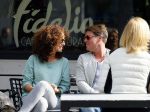 Amsterdam 22 september 2014
Martijn Krabbe met zijn nieuwe vriendin Bien Schumacher