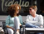 Amsterdam 22 september 2014
Martijn Krabbe met zijn nieuwe vriendin Bien Schumacher