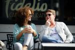 Amsterdam 22 september 2014
Martijn Krabbe met zijn nieuwe vriendin Bien Schumacher