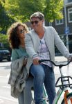 Amsterdam 22 september 2014
Martijn Krabbe met zijn nieuwe vriendin Bien Schumacher