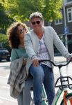 Amsterdam 22 september 2014
Martijn Krabbe met zijn nieuwe vriendin Bien Schumacher