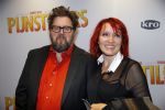 Amsterdam 22 september 2014
Premiere Pijnstillers in Tuschinski.
Martin Koopman met zijn partner Talullah