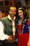 Bussum, 27 September 2014
Premiere Sneeuwwitje in 't Spant in Bussum
Maud Mulder als Sneeuwwitje en Geert Hoes als de Prins
Foto Peter Smulders BV