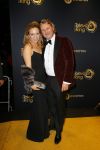 Amsterdam 16 oktober 2014
Uitreiking gouden televizierring in Carre. 
Maybritt Mobach met haar man