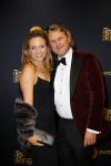 Amsterdam 16 oktober 2014
Uitreiking gouden televizierring in Carre. 
Maybritt Mobach met haar man