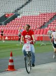 Amsterdam 12 oktober 2014
Rene Froger loopt met zoon Danny beste vriend Frank Schmitt de ajax loop ter voorbereiding op de New York marathon. Michel Kreek