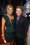 Amsterdam 29 september 2014
Beau monde awards in het Amstel hotel. Thomas Berge met Myrthe Milius