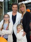 Amstelveen 5 oktober 2014
Premiere Pippi Langkous in de schouwburg van Amstelveen.
Frederik Brom en Nienke Romer met kinderen