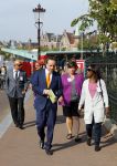 Amsterdam 19 september 2014
 Oleta Adams Roel v Velzen  Farhad Darya  krijgen de Obama tour in het rijksmuseum. Uiteindelijk kwamen ze bij de nachtwacht uit.