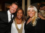 Amsterdam 16 oktober 2014
Uitreiking gouden televizierring in Carre. Patty Brard met een vriendin