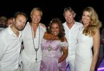 ibiza 26 september 2014
Trouwen Patty Brard en Antoine de Vijver bij babylon beach op ibiza. Nina  Nomden Remco v Westerloo en Rene Oosterman met vrouw