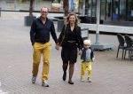 Amsterdam 5 oktober 2014
Premiere Maya de Bij in pathe arena. Pauline de Wilde met man en zoon