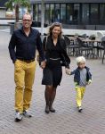 Amsterdam 5 oktober 2014
Premiere Maya de Bij in pathe arena. Pauline de Wilde met man en zoon