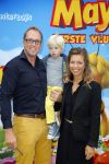 Amsterdam 5 oktober 2014
Premiere Maya de Bij in pathe arena. Pauline de Wilde met man en zoon